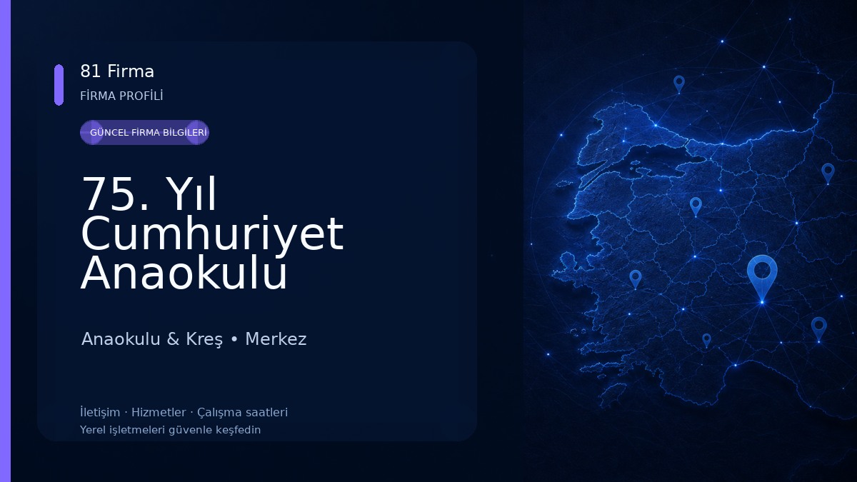 75. Yıl Cumhuriyet Anaokulu 
