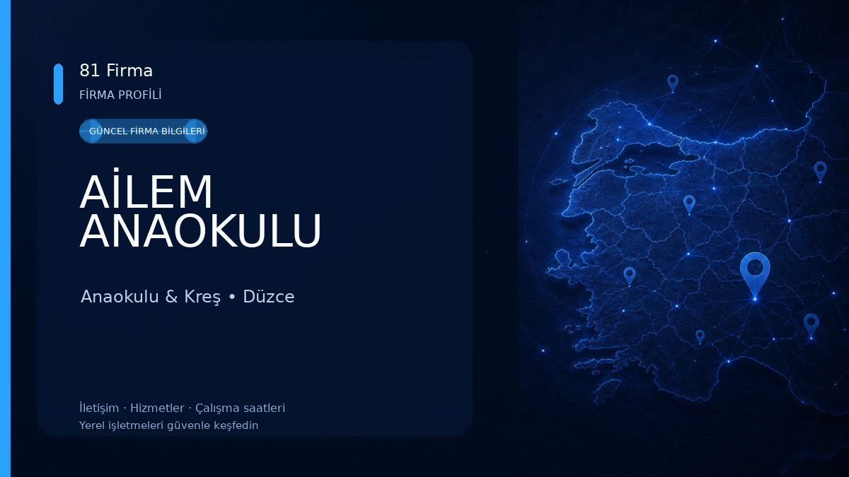 AİLEM ANAOKULU Anaokulu & Kreş