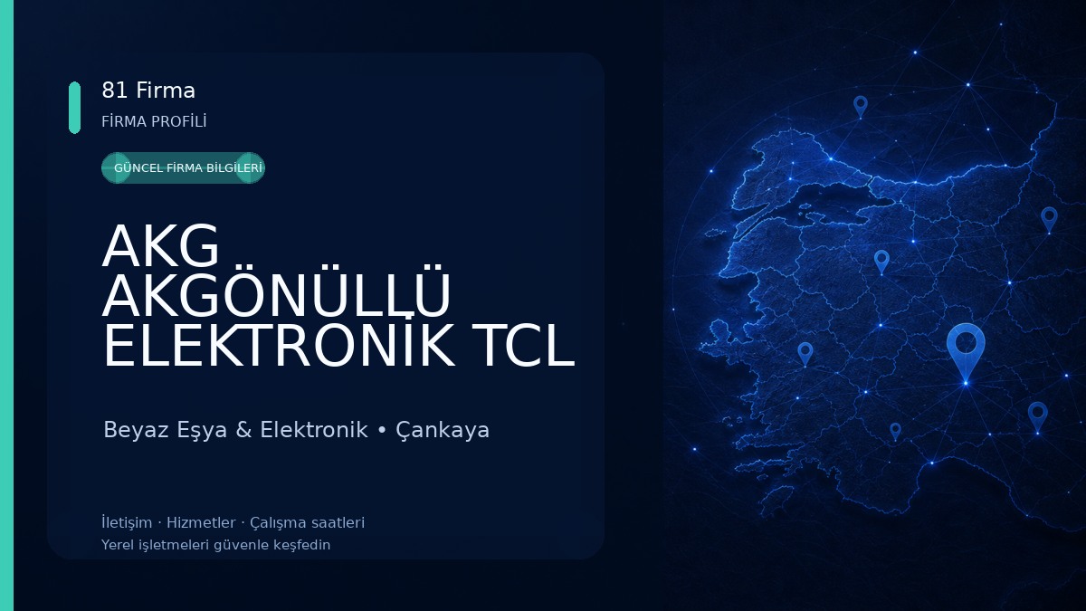 AKG AKGÖNÜLLÜ ELEKTRONİK TCL YETKİLİ SERVİSİ SEGWAY SONY XİAOMİ TV 