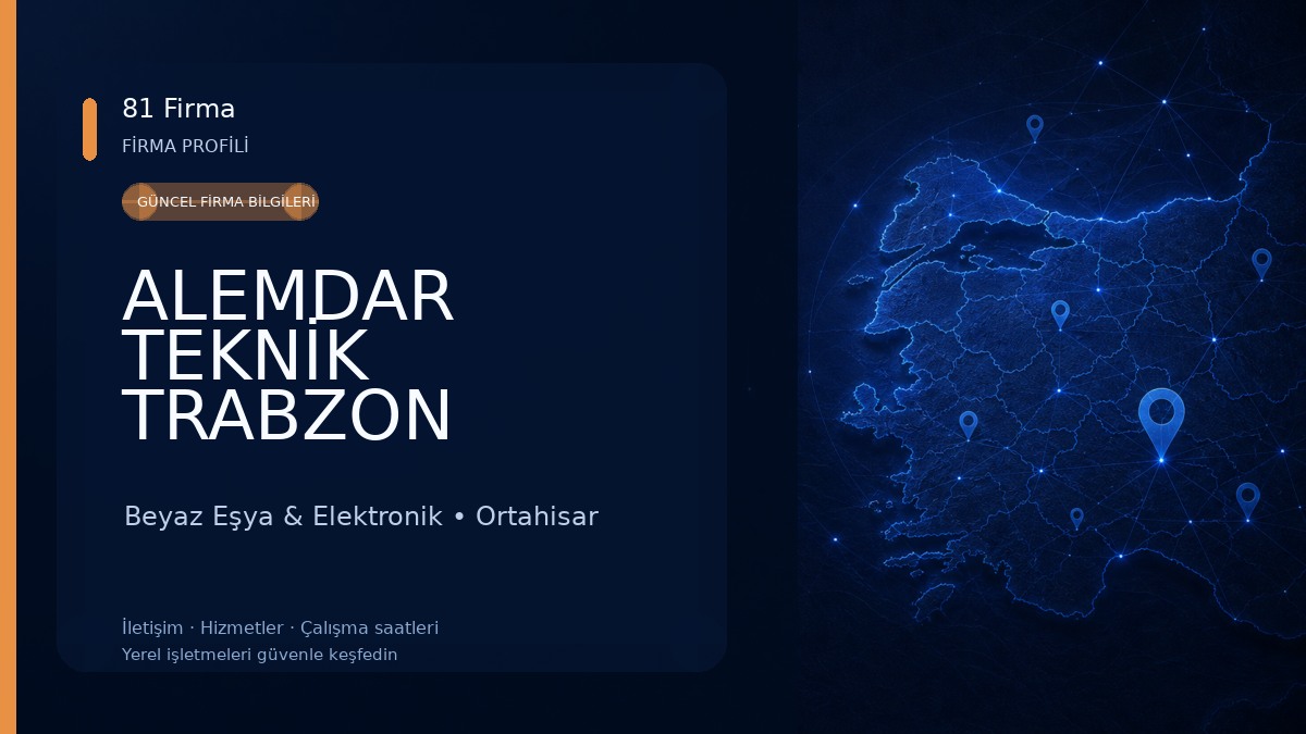 ALEMDAR TEKNİK TRABZON