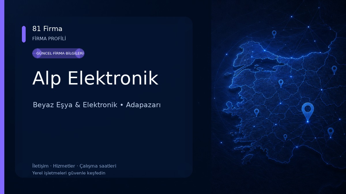 Alp Elektronik