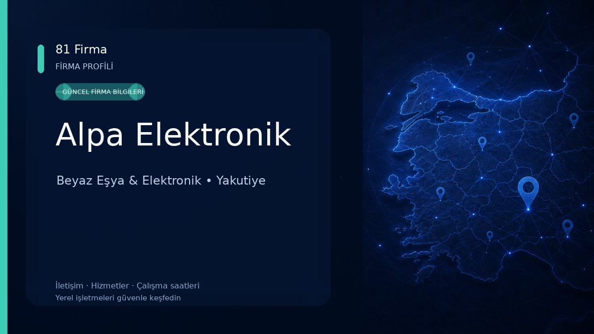 Alpa Elektronik 