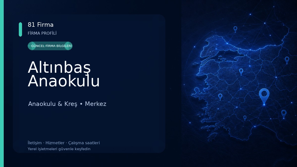 Altınbaş Anaokulu Anaokulu & Kreş