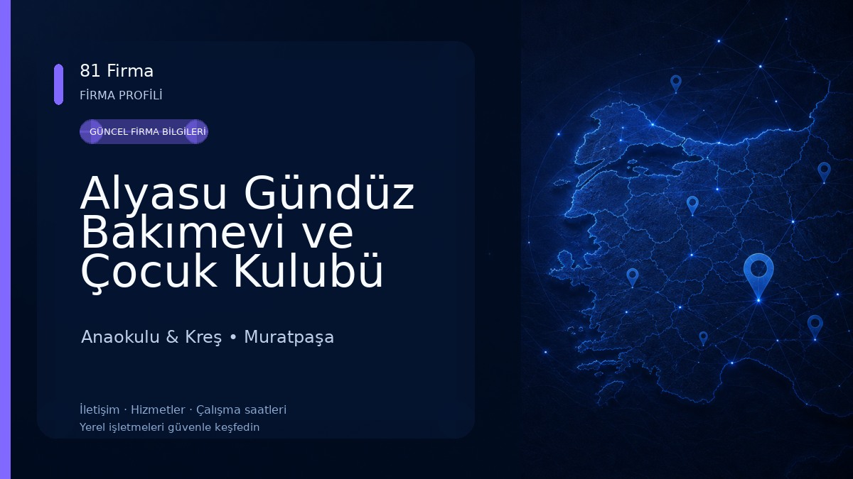 Alyasu Gündüz Bakımevi ve Çocuk Kulubü 