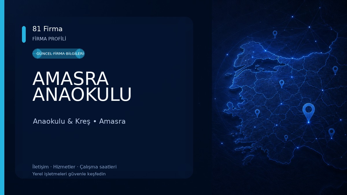 AMASRA ANAOKULU Anaokulu & Kreş