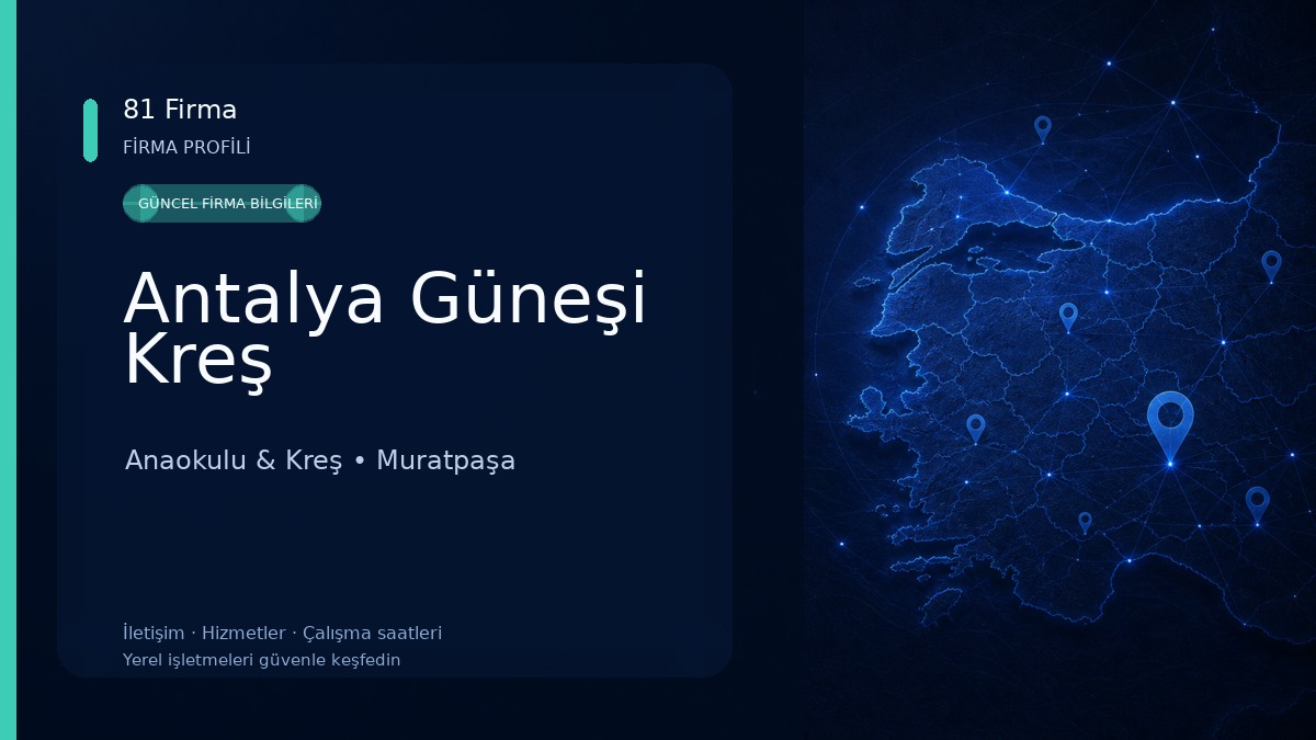 Antalya Güneşi Kreş