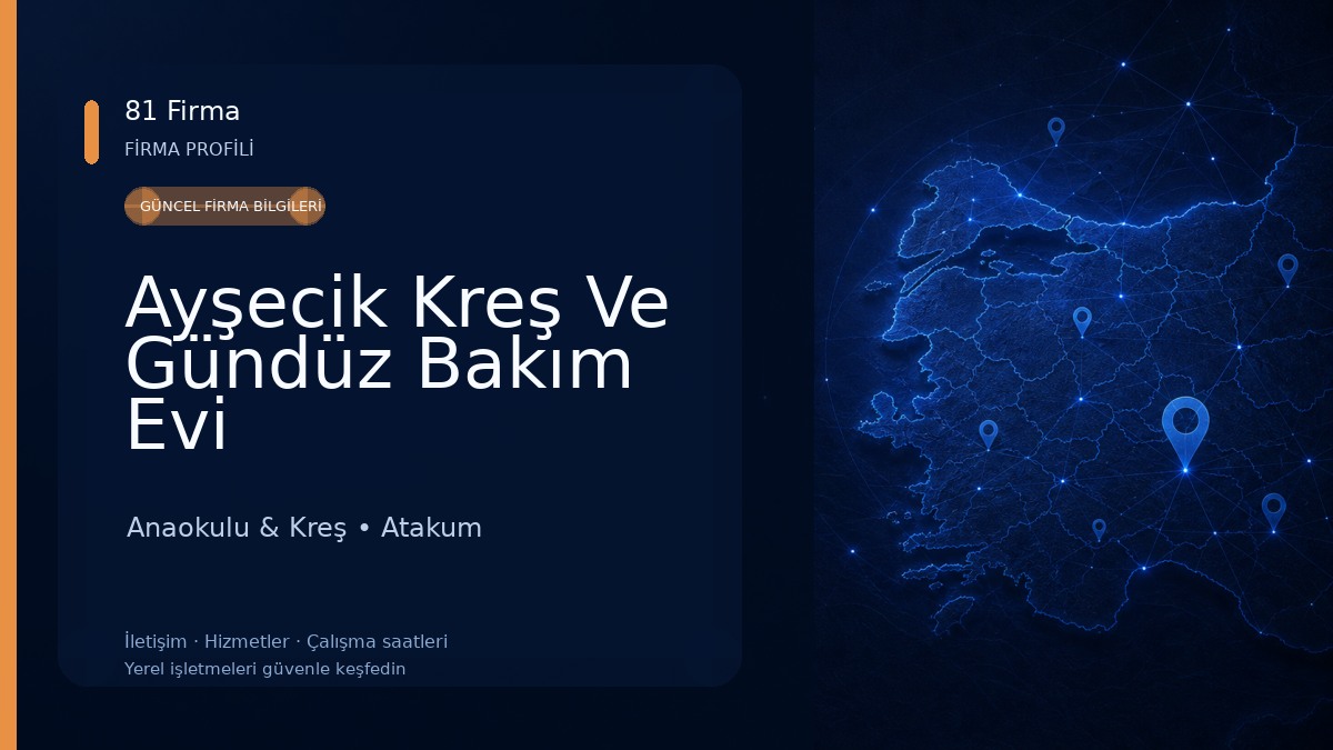 Ayşecik Kreş Ve Gündüz Bakım Evi Anaokulu & Kreş