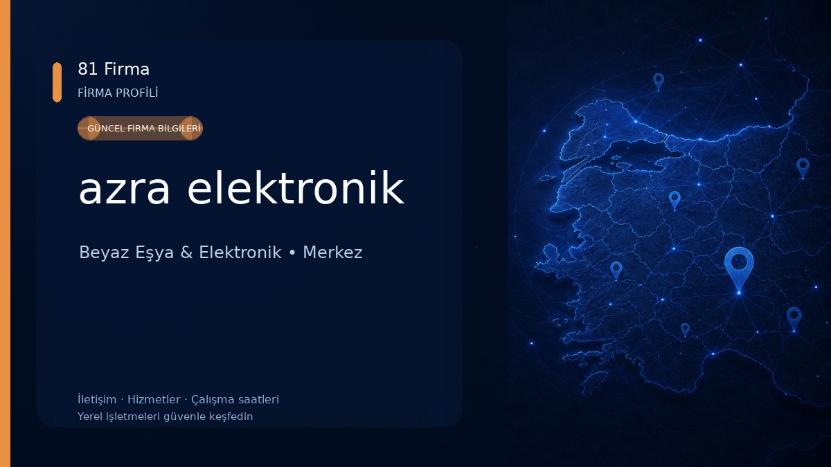 azra elektronik Beyaz Eşya & Elektronik