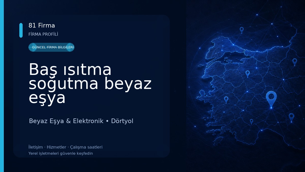 Baş ısıtma soğutma beyaz eşya Beyaz Eşya & Elektronik