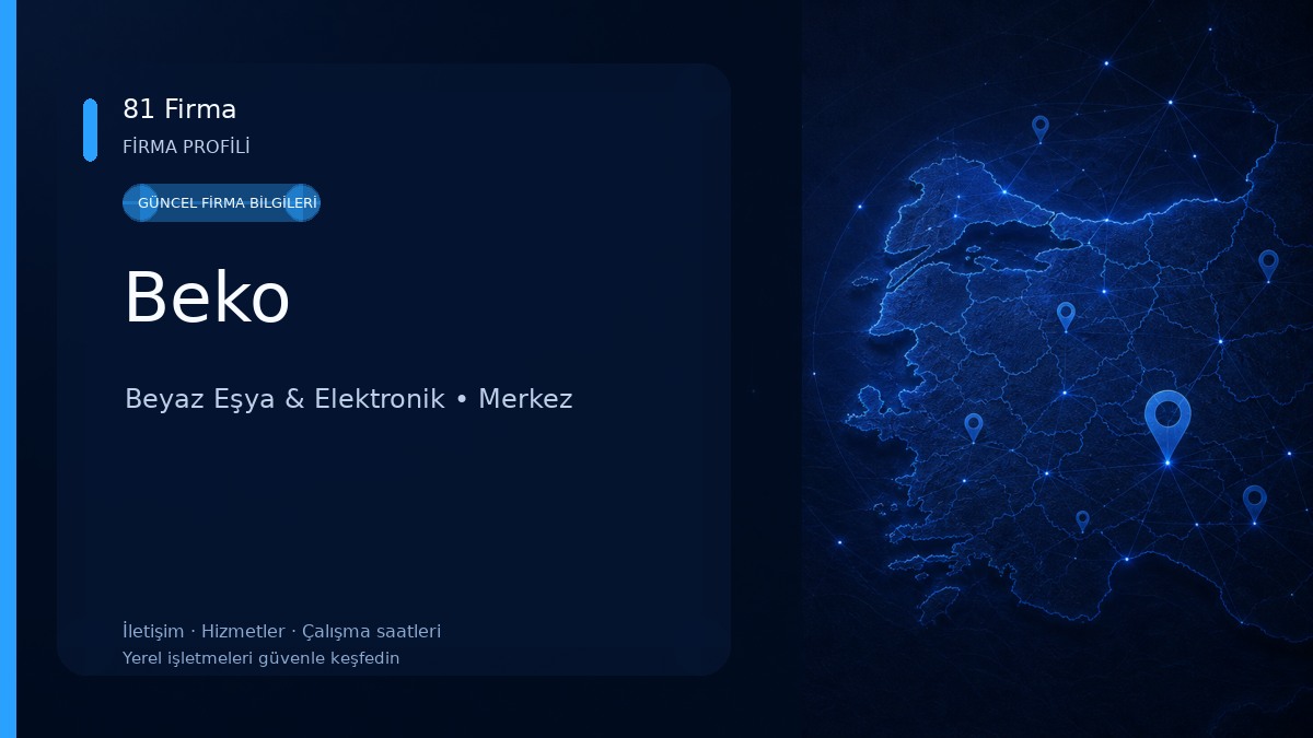 Beko Beyaz Eşya & Elektronik