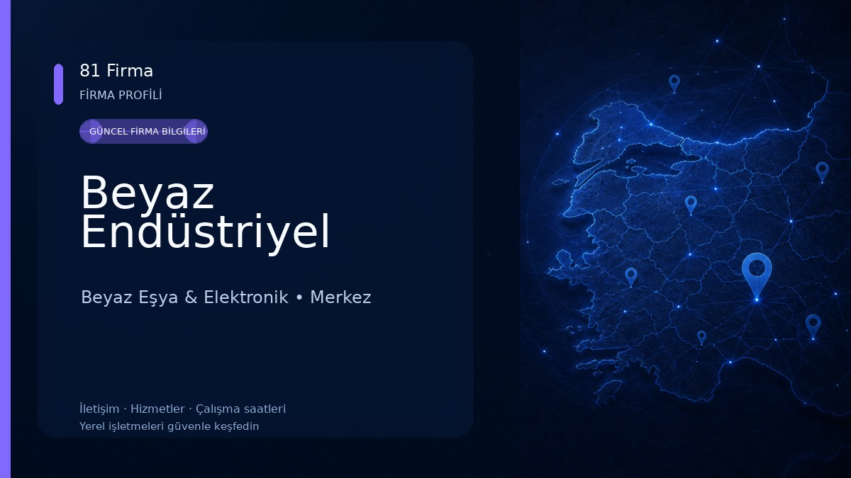 Beyaz Endüstriyel 