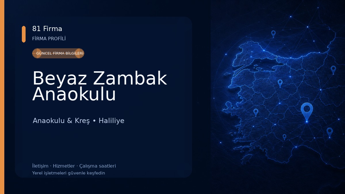 Beyaz Zambak Anaokulu Anaokulu & Kreş