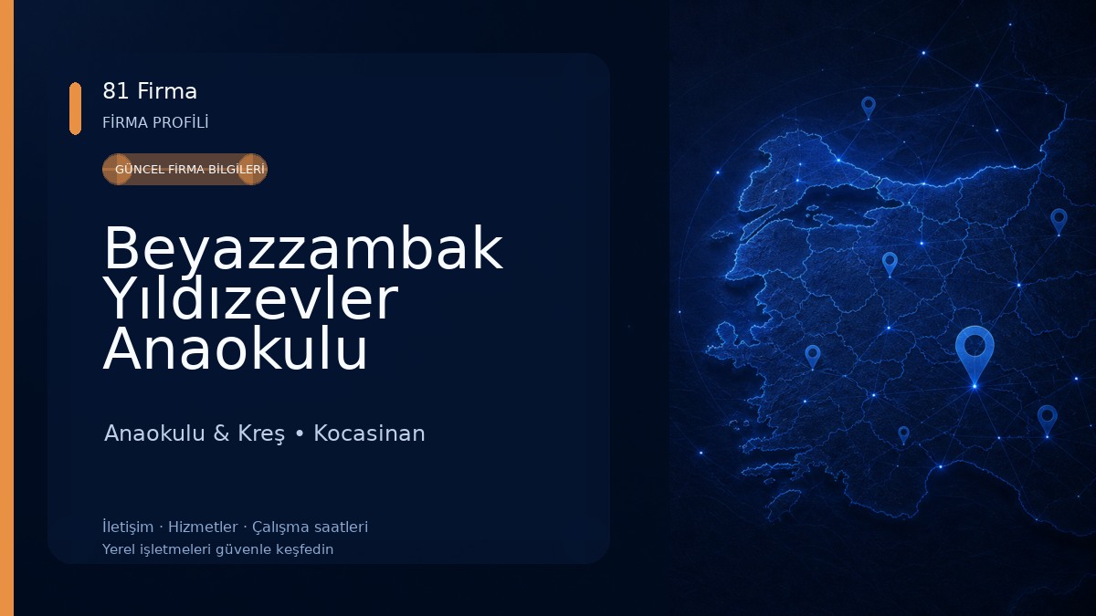 Beyazzambak Yıldızevler Anaokulu Anaokulu & Kreş
