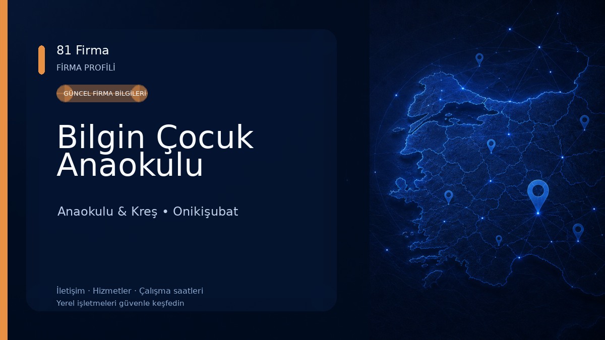 Bilgin Çocuk Anaokulu Anaokulu & Kreş