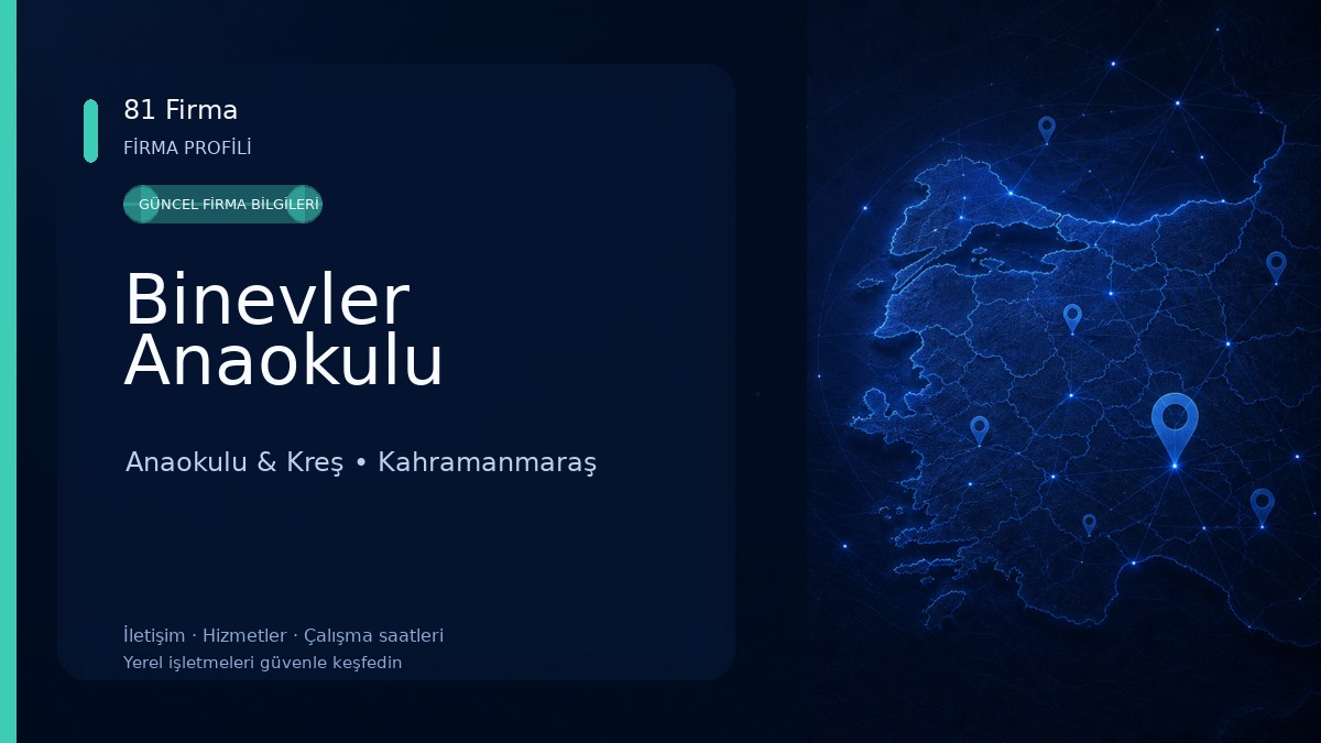 Binevler Anaokulu Anaokulu & Kreş