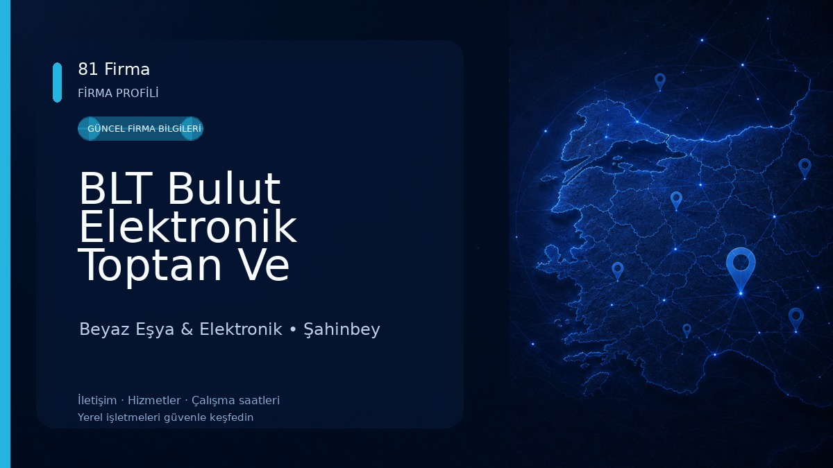 BLT Bulut Elektronik Toptan Ve Perakende Multimedya Ses Sistemi Tuning Beyaz Eşya & Elektronik
