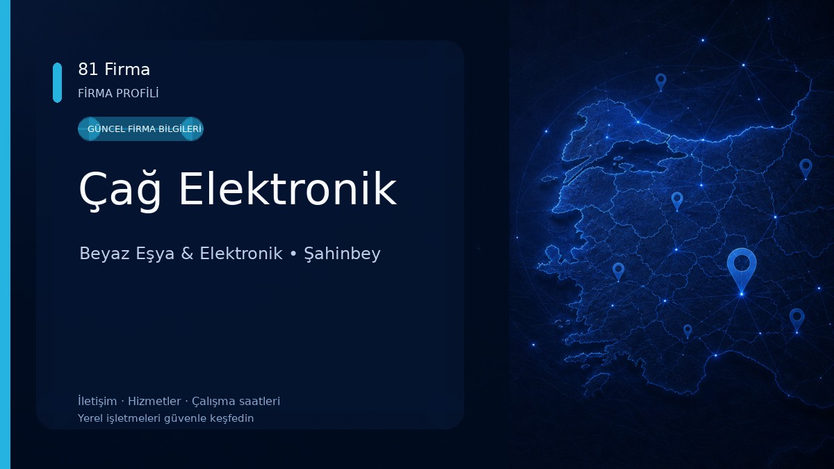 Çağ Elektronik Beyaz Eşya & Elektronik