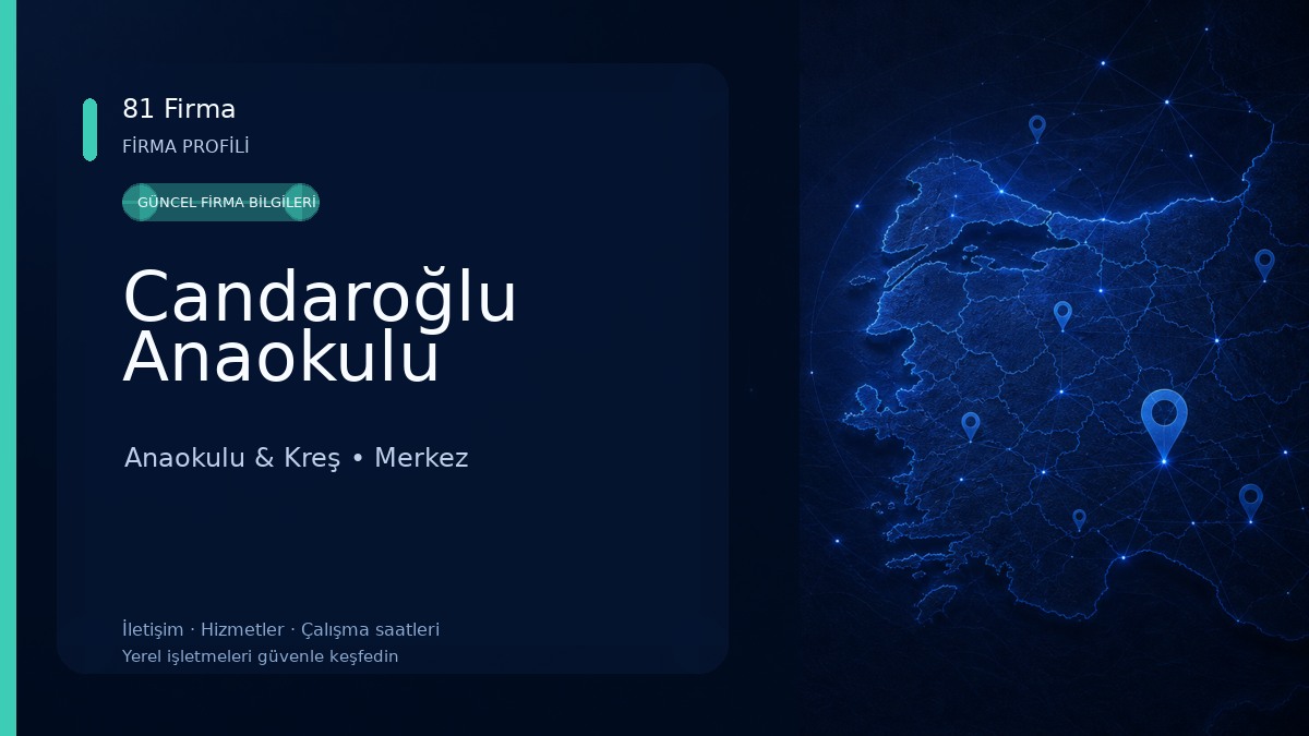 Candaroğlu Anaokulu