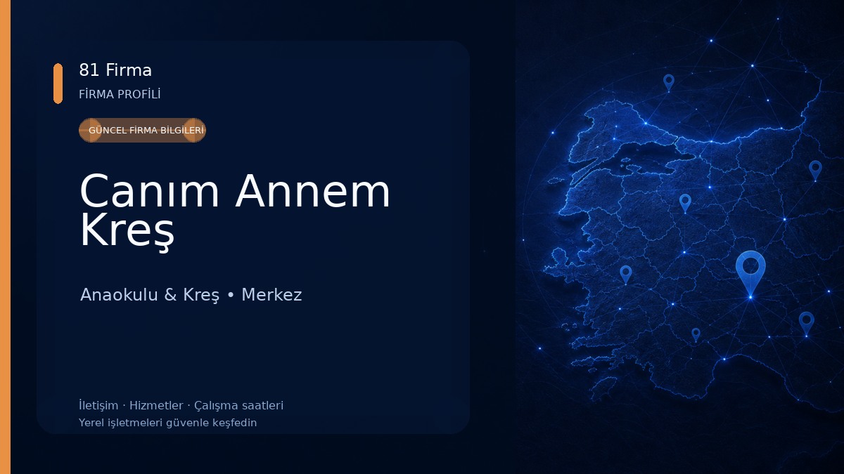 Canım Annem Kreş Anaokulu & Kreş