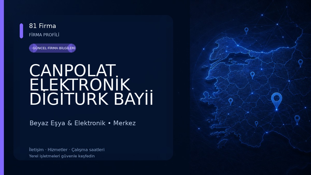 CANPOLAT ELEKTRONİK DİGİTURK BAYİİ ARAS KARGO TESLİMAT NOKTASI