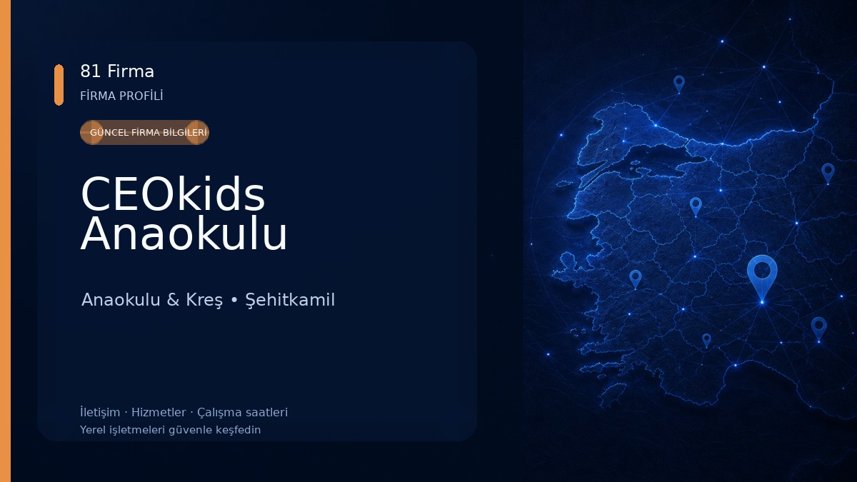 CEOkids Anaokulu Anaokulu & Kreş