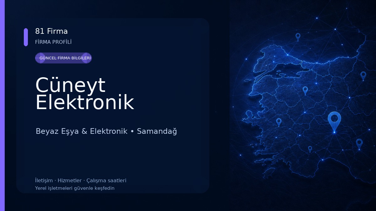 Cüneyt Elektronik Beyaz Eşya & Elektronik