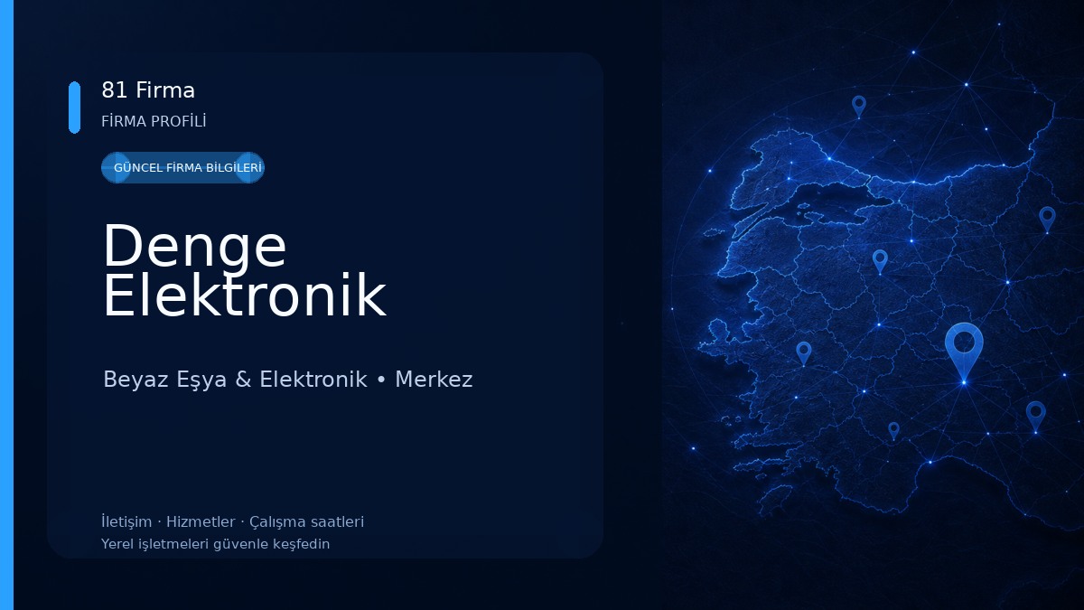 Denge Elektronik