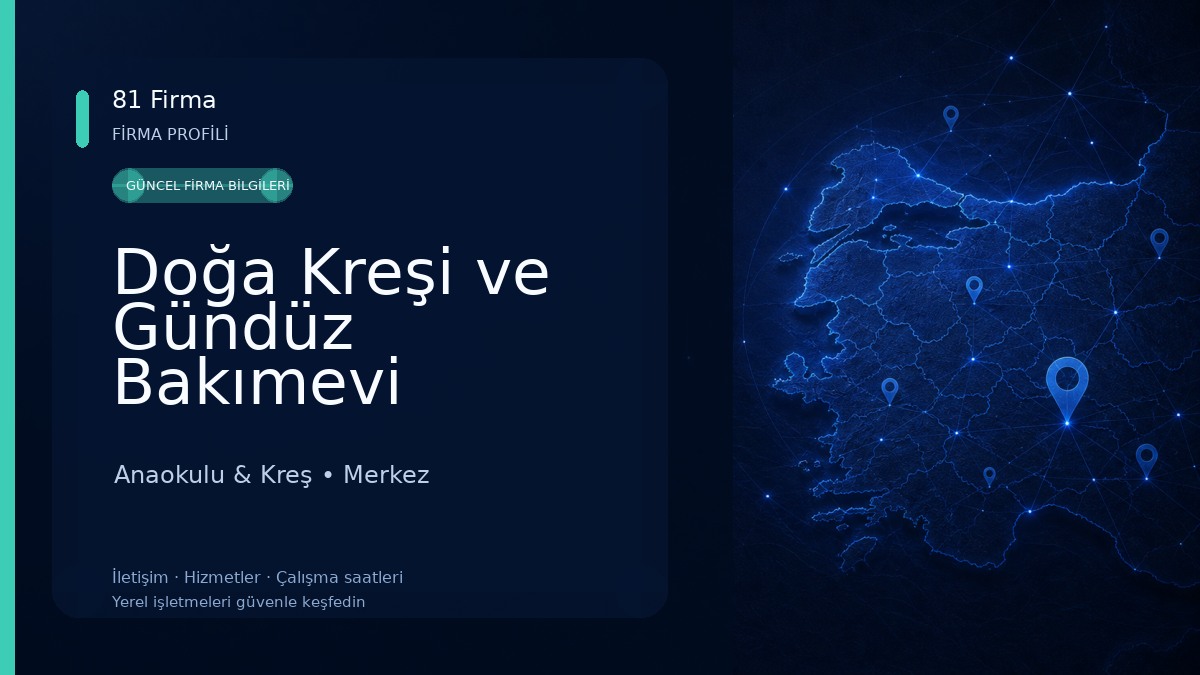 Doğa Kreşi ve Gündüz Bakımevi Anaokulu & Kreş