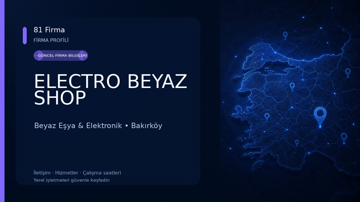 ELECTRO BEYAZ SHOP