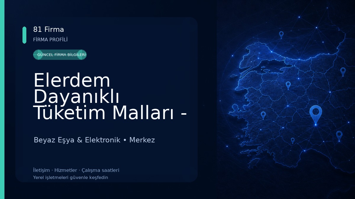 Elerdem Dayanıklı Tüketim Malları - Altus Bayiliği