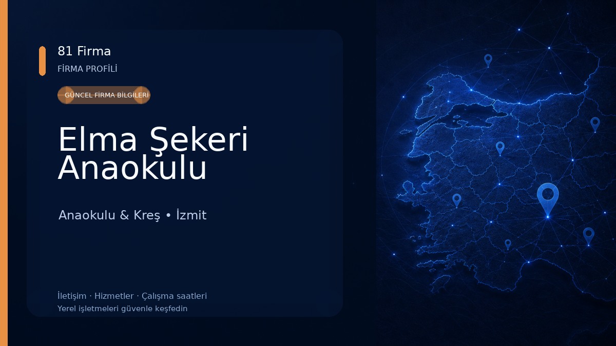 Elma Şekeri Anaokulu Anaokulu & Kreş