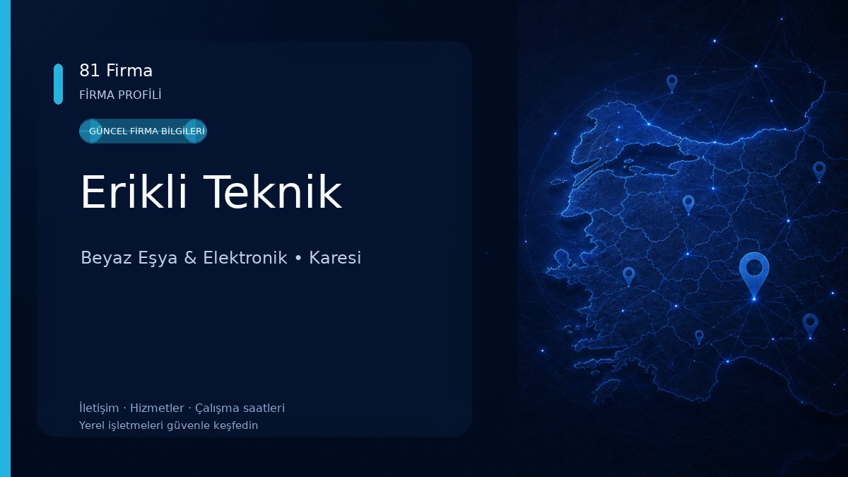 Erikli Teknik