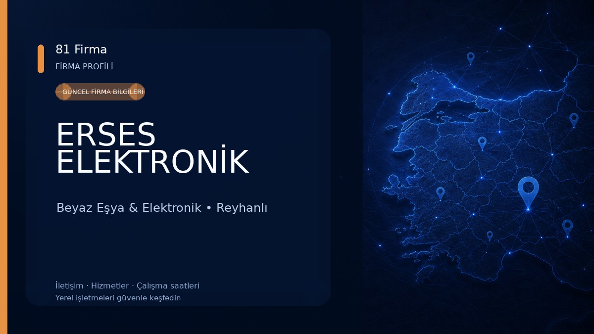 ERSES ELEKTRONİK Beyaz Eşya & Elektronik