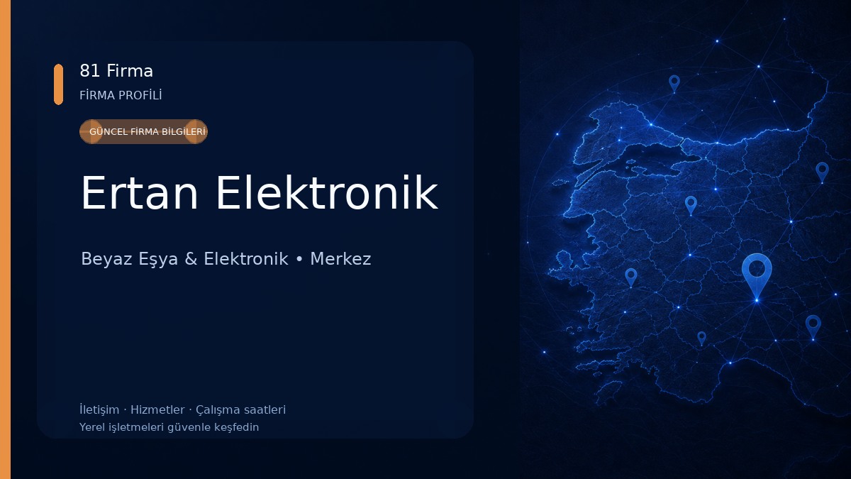 Ertan Elektronik Beyaz Eşya & Elektronik