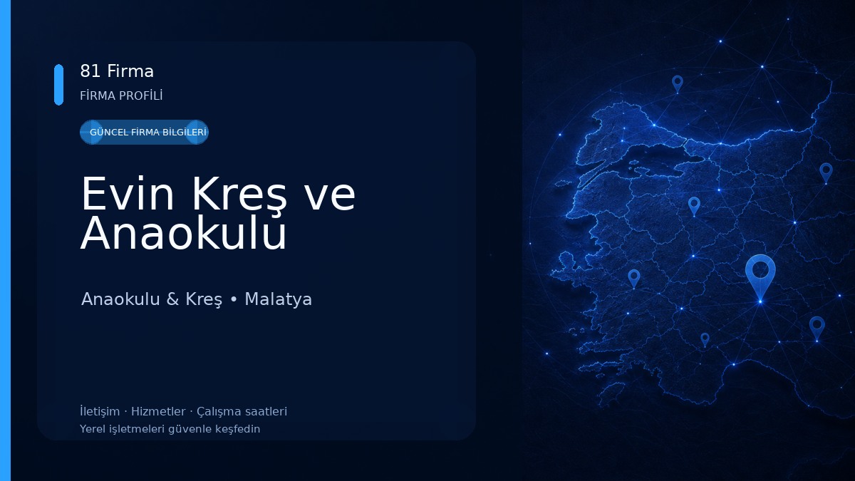 Evin Kreş ve Anaokulu Anaokulu & Kreş