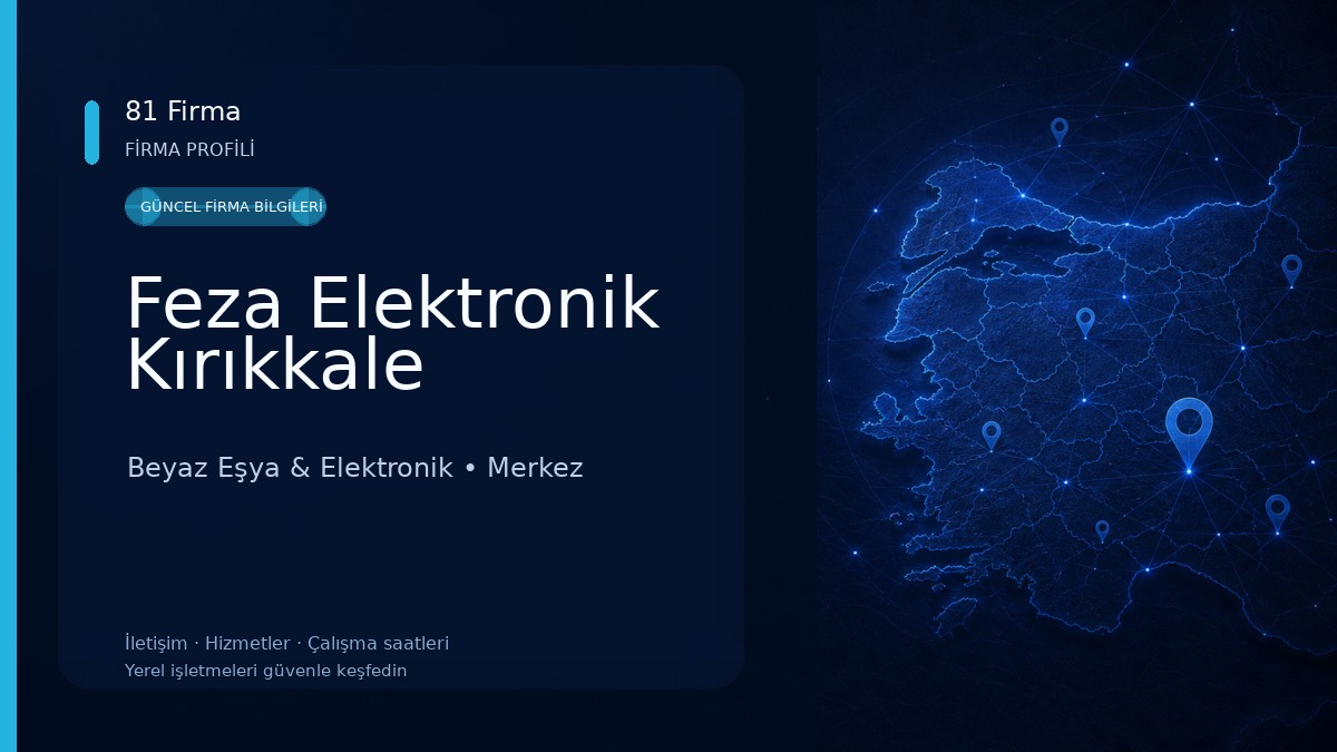 Feza Elektronik Kırıkkale Beyaz Eşya & Elektronik