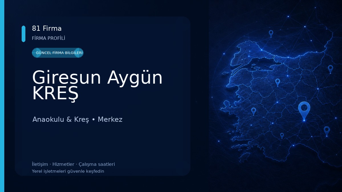 Giresun Aygün KREŞ Anaokulu & Kreş