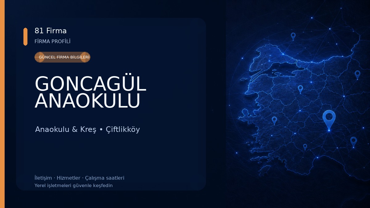GONCAGÜL ANAOKULU Anaokulu & Kreş