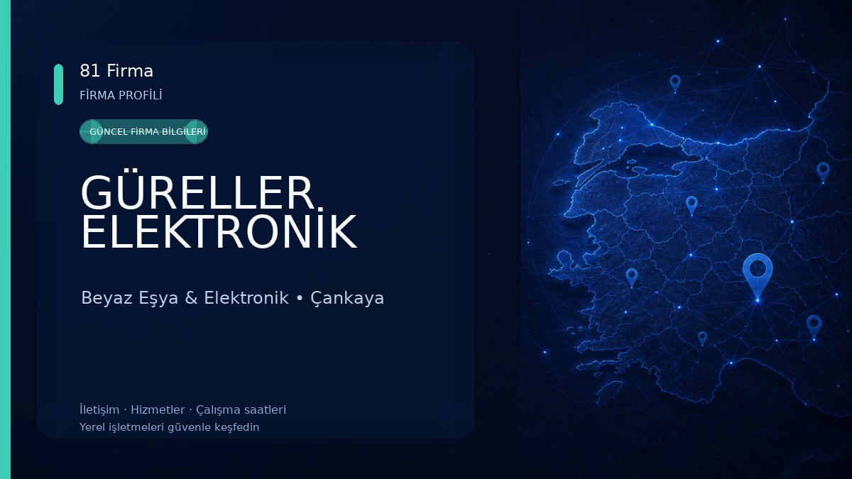 GÜRELLER ELEKTRONİK Beyaz Eşya & Elektronik