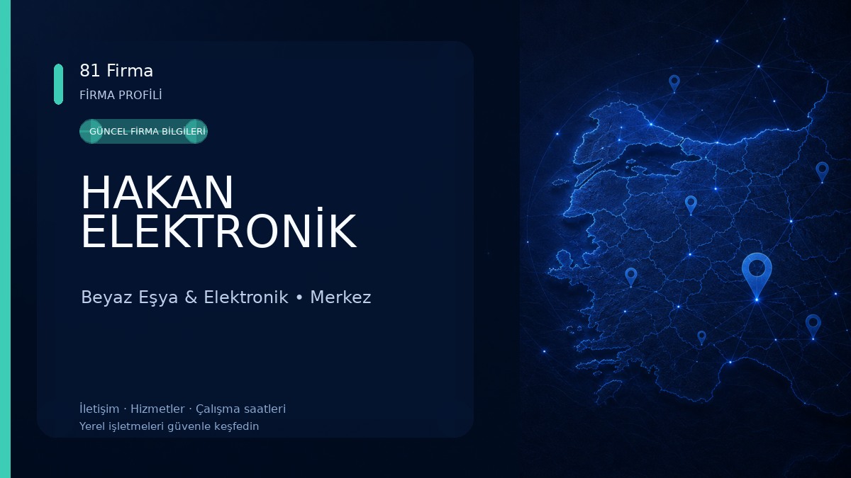 HAKAN ELEKTRONİK 