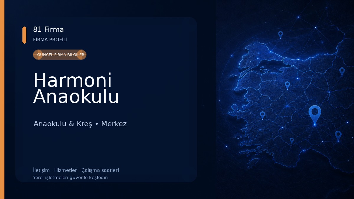 Harmoni Anaokulu Anaokulu & Kreş