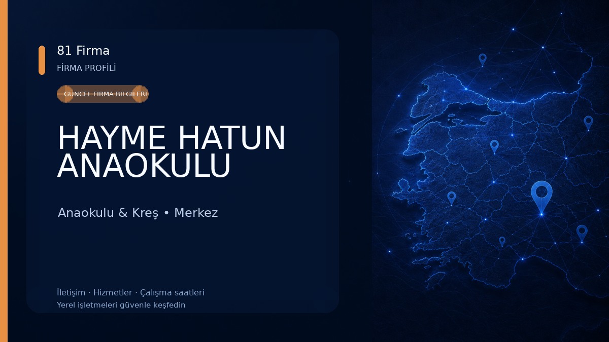 HAYME HATUN ANAOKULU