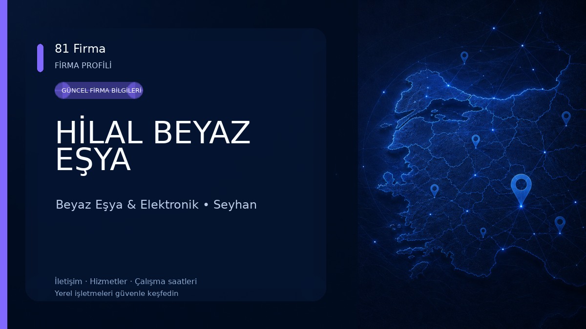 HİLAL BEYAZ EŞYA Beyaz Eşya & Elektronik