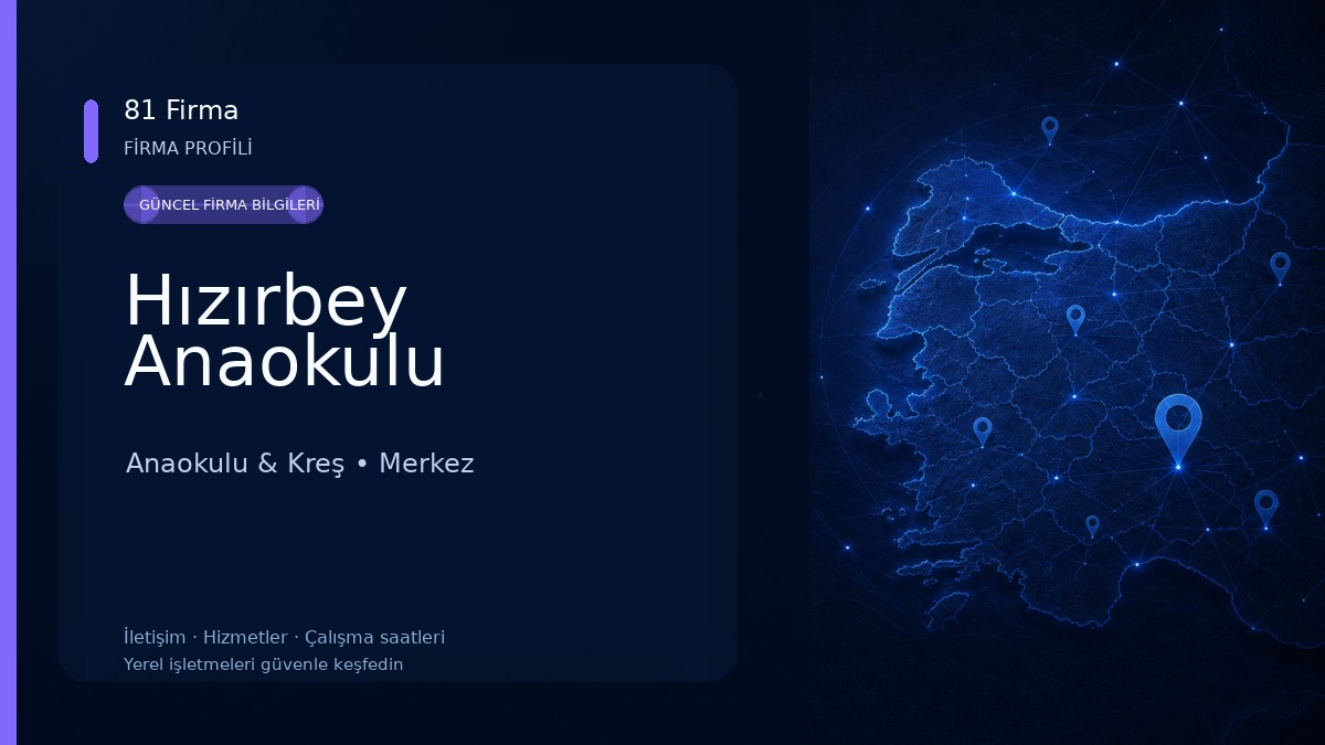 Hızırbey Anaokulu