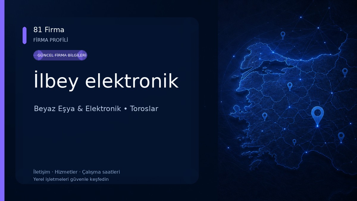İlbey elektronik