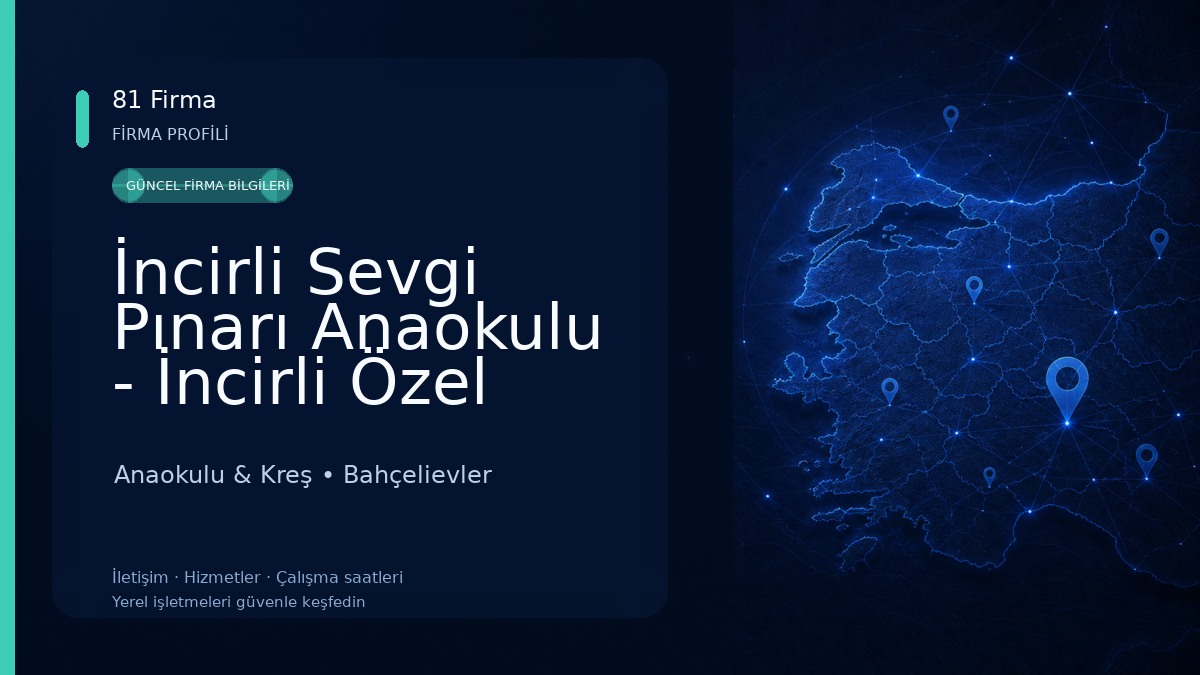 İncirli Sevgi Pınarı Anaokulu - İncirli Özel Kreş Anaokulu & Kreş