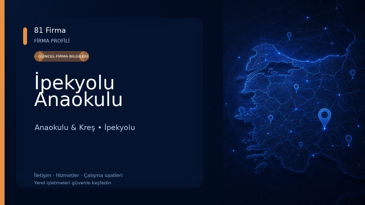 İpekyolu Anaokulu Anaokulu & Kreş
