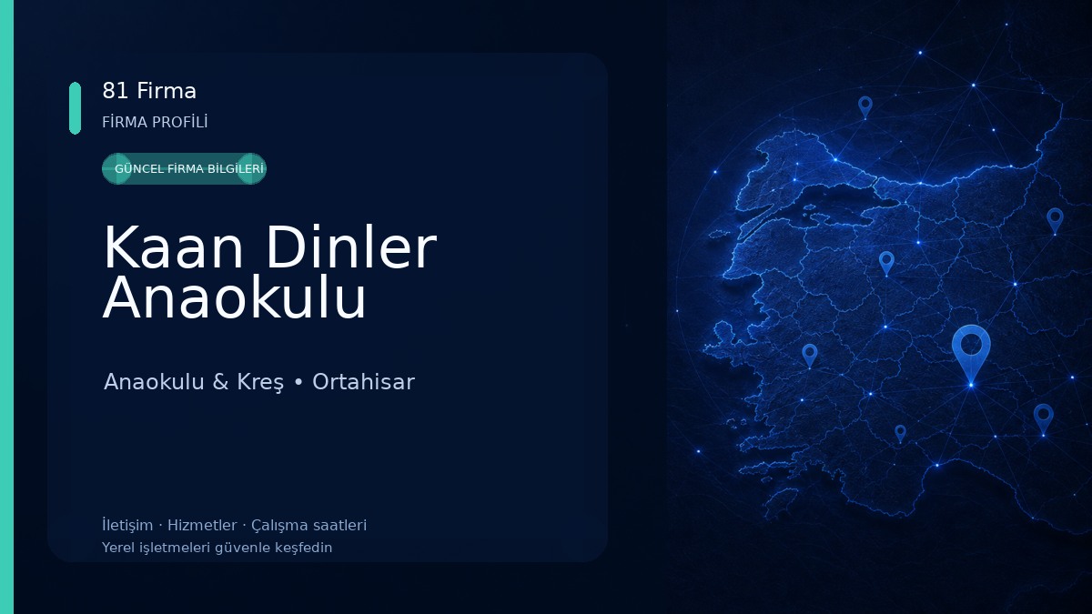Kaan Dinler Anaokulu Anaokulu & Kreş