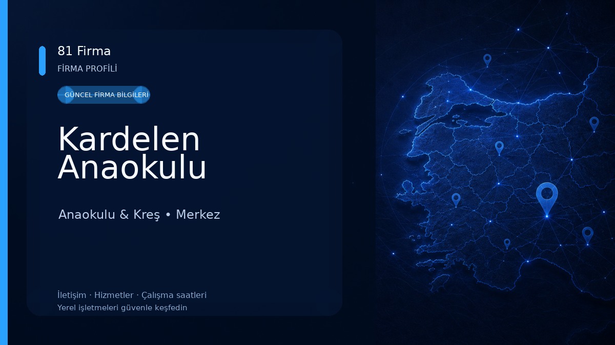 Kardelen Anaokulu Anaokulu & Kreş
