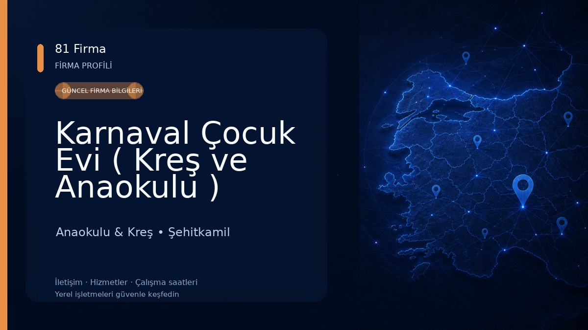 Karnaval Çocuk Evi ( Kreş ve Anaokulu ) Anaokulu & Kreş